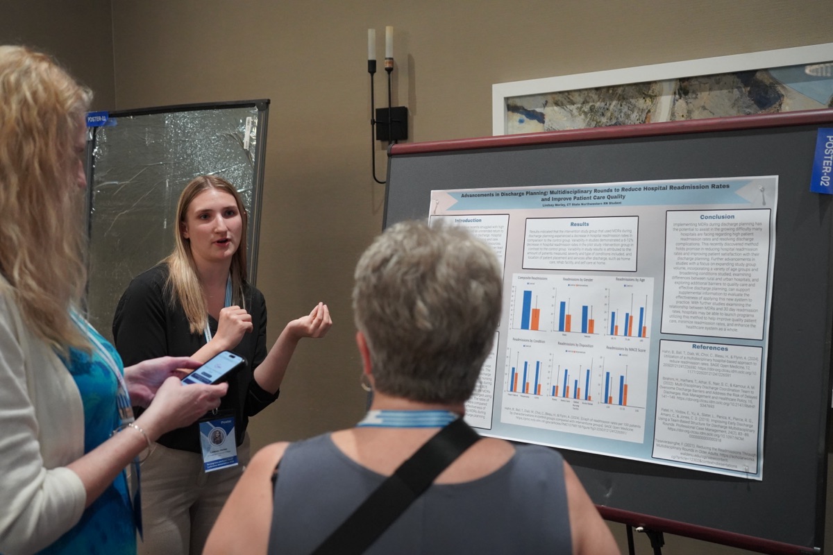 Poster session in progress